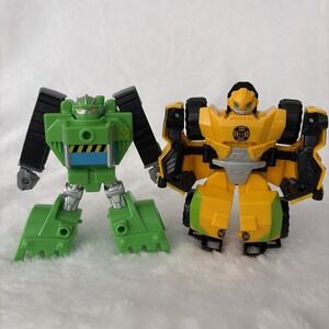Transformers Playskool Heroes Rescue Bots Academy Bumblebee Boulder Construction